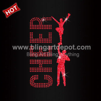 Cheer Rhinestone Iron On Transfers Custom Cheer Rhinestone Iron On Transfers Custom